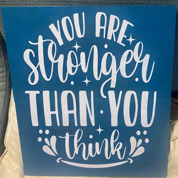 NWT…custom made sign!!! 14.5x13 - Picture 2 of 5